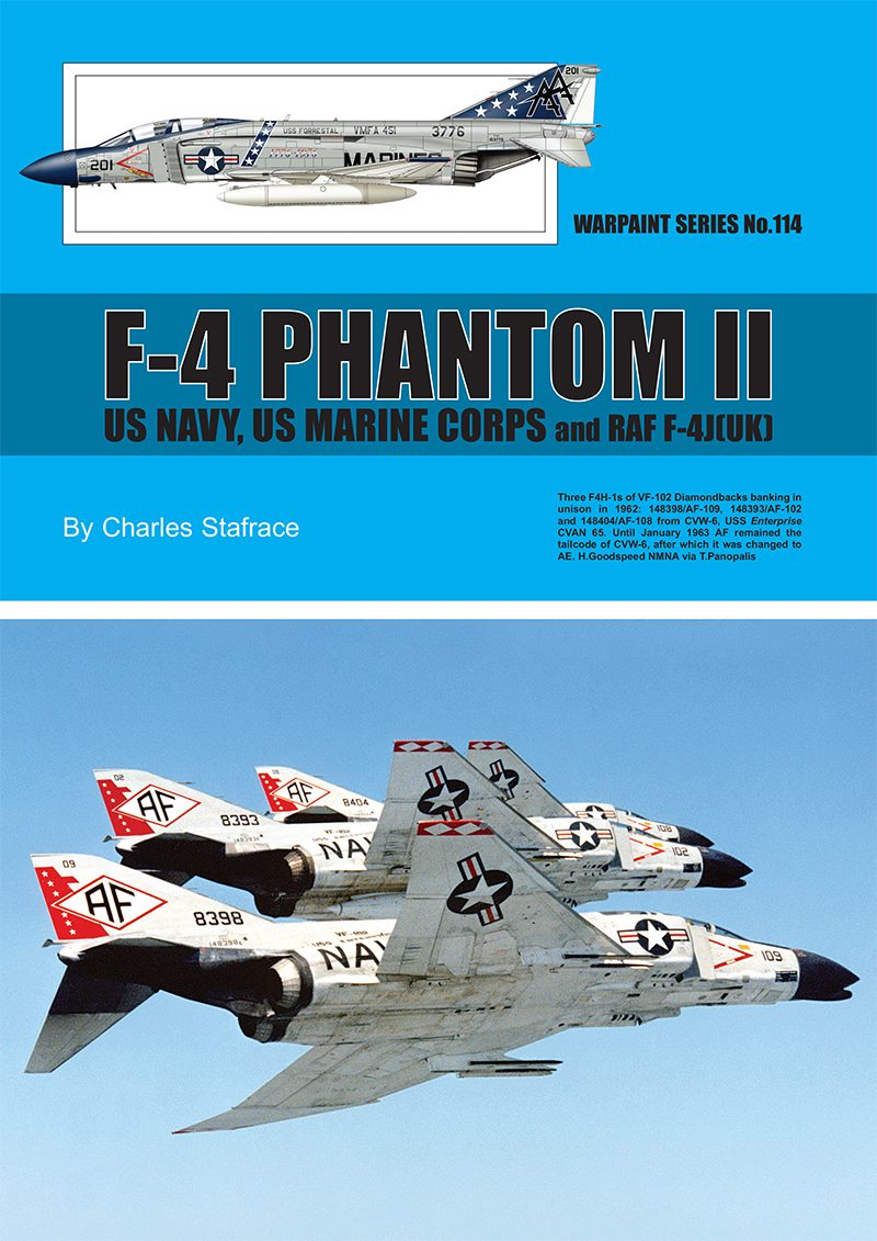 Guideline Publications no 114 F-4 Phantom 11 US navy- US marine corps and RAF F-4J (UK) 